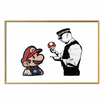 Poster - Banksy: Mushroom Picker