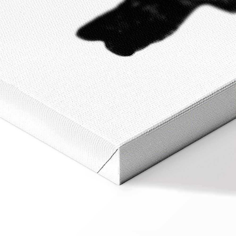 Leinwandbild - Banksy: Girl with Balloon (1 Part) Vertical