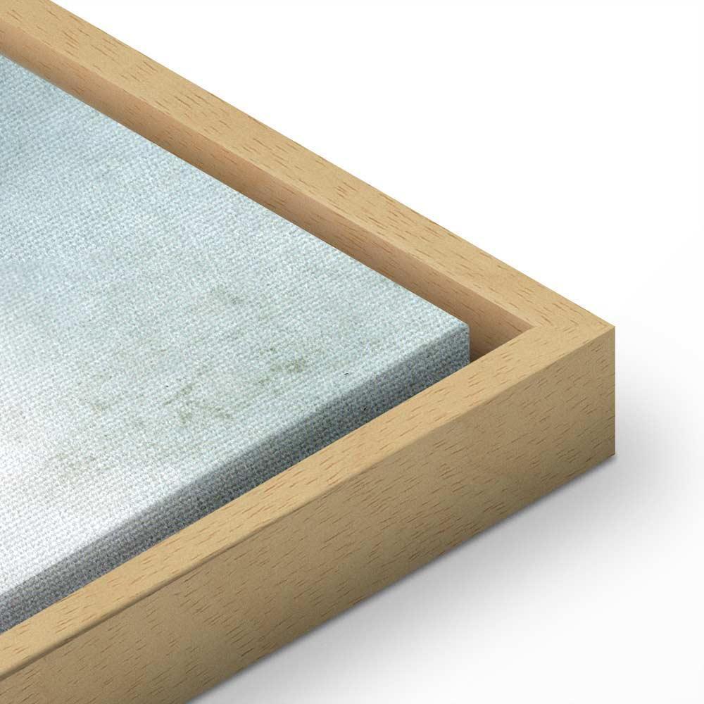 Leinwandbild - Foggy Lunaria (1 Part) Vertical