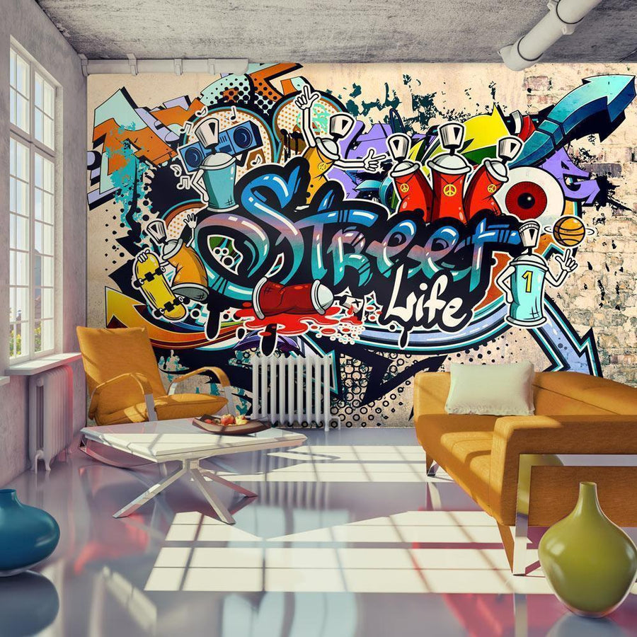 Fototapete - Street Life Artgeist