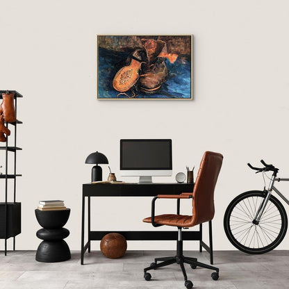 Leinwandbild - Vincent van Gogh – A Pair of Shoes