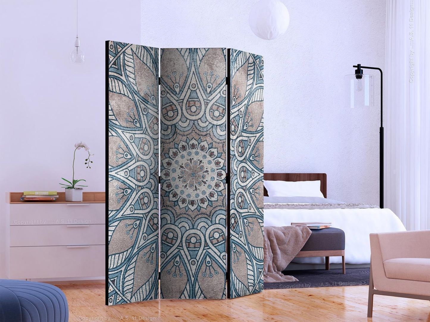 Paravent - Mandala Artgeist