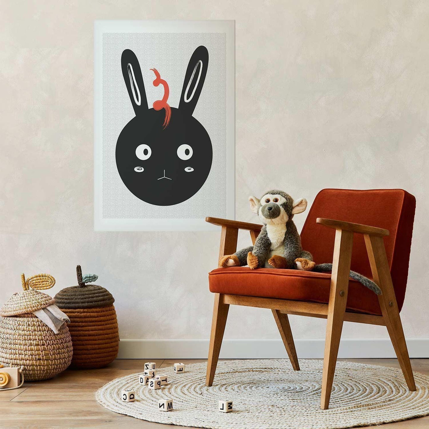 Poster Hase sieht alles – Magisch, surreal & geheimnisvoll