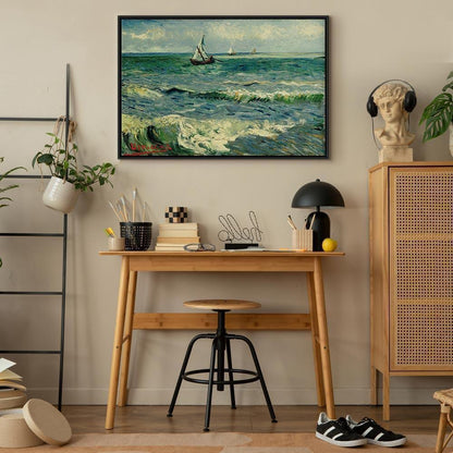 Leinwandbild - Vincent van Gogh – Seascape at Saintes-Maries