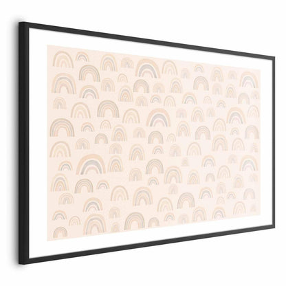 Poster - Pastel Rainbows Artgeist