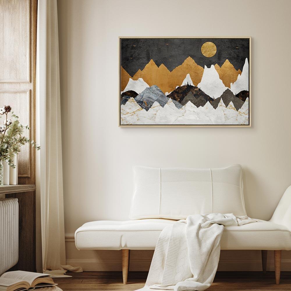 Leinwandbild - Cold Night (1 Part) Wide