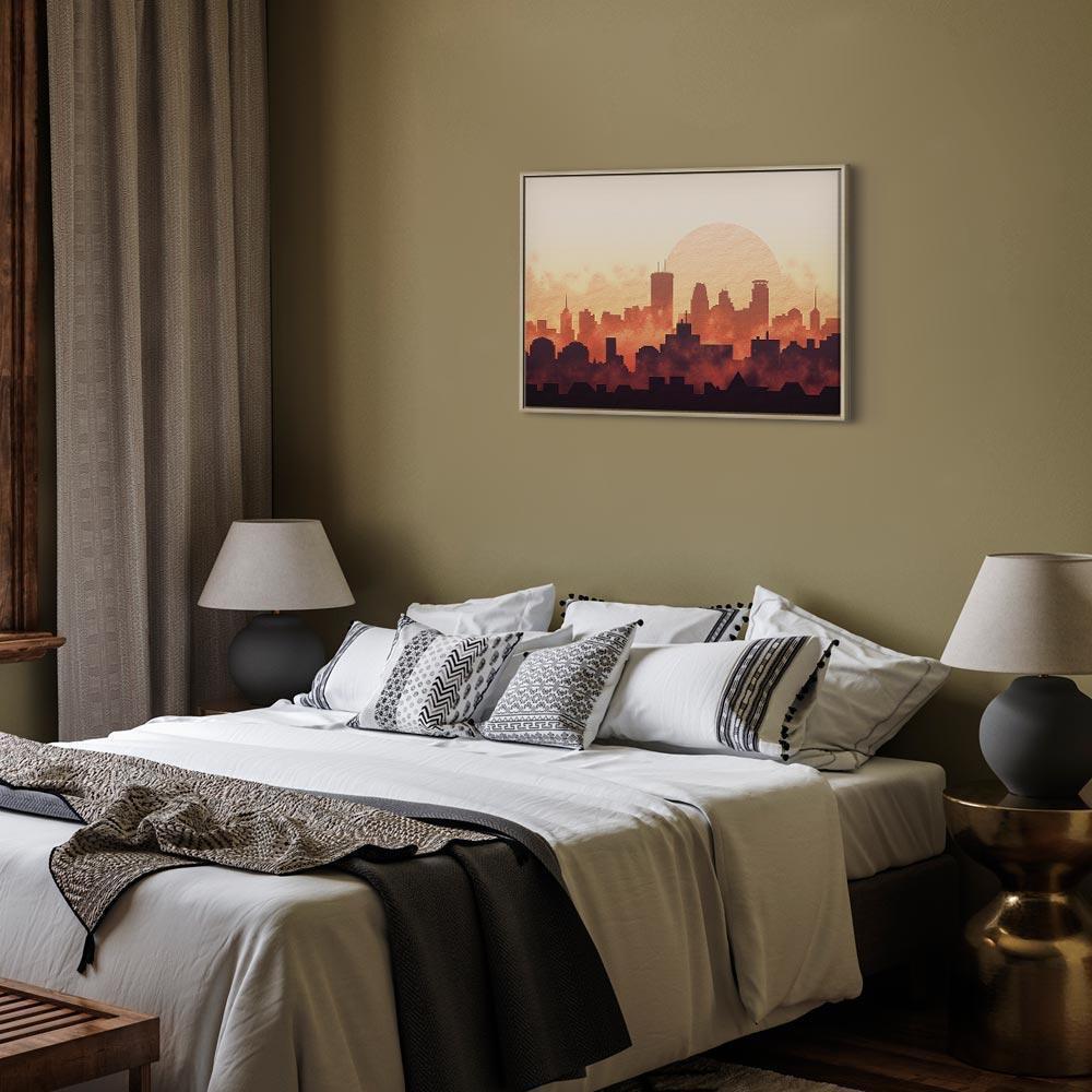 Leinwandbild - Heat of the City (1 Part) Wide