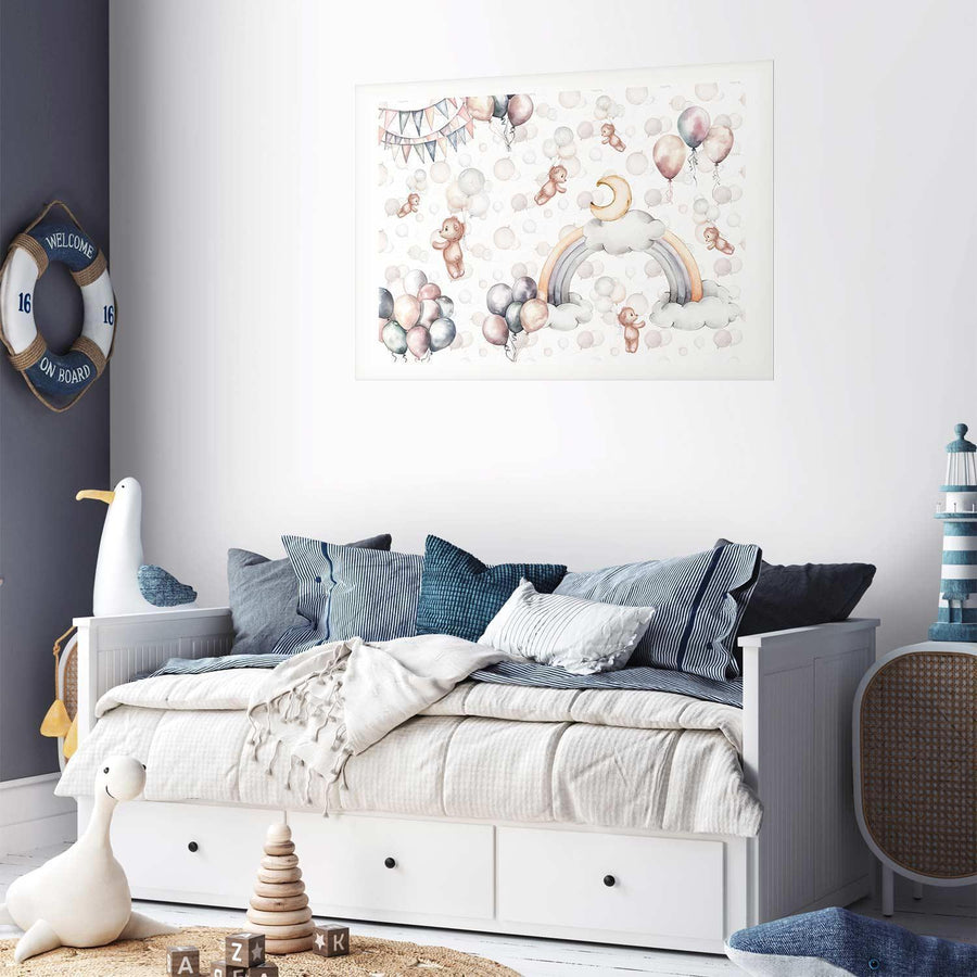 Poster - Bears in the Sky Artgeist