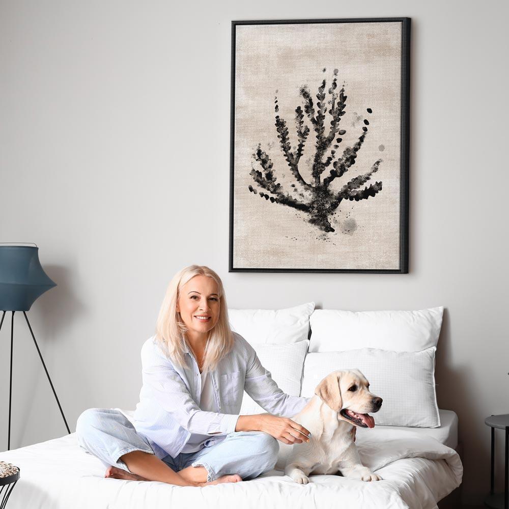 Leinwandbild - Sea Plant (1 Part) Vertical