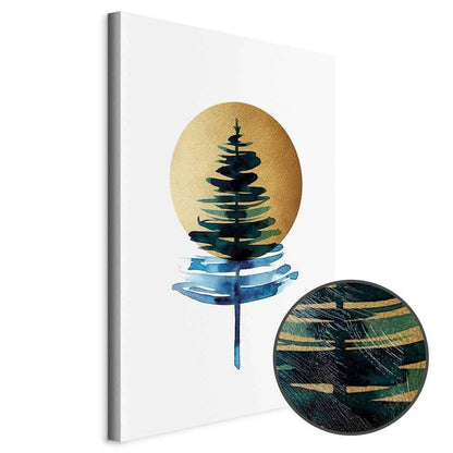 Leinwandbild - Sunny Winter (1 Part) Vertical