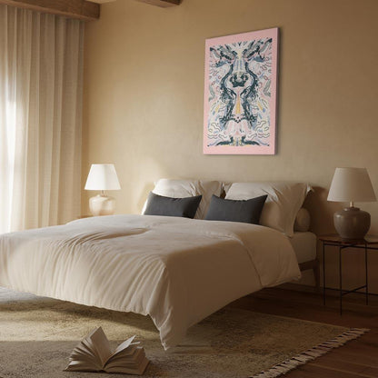 Leinwandbild - Rorschacha Mantra (1 Part) Vertical