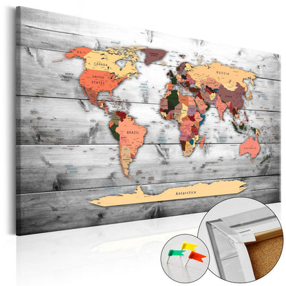 Korkbild - Direction World Artgeist