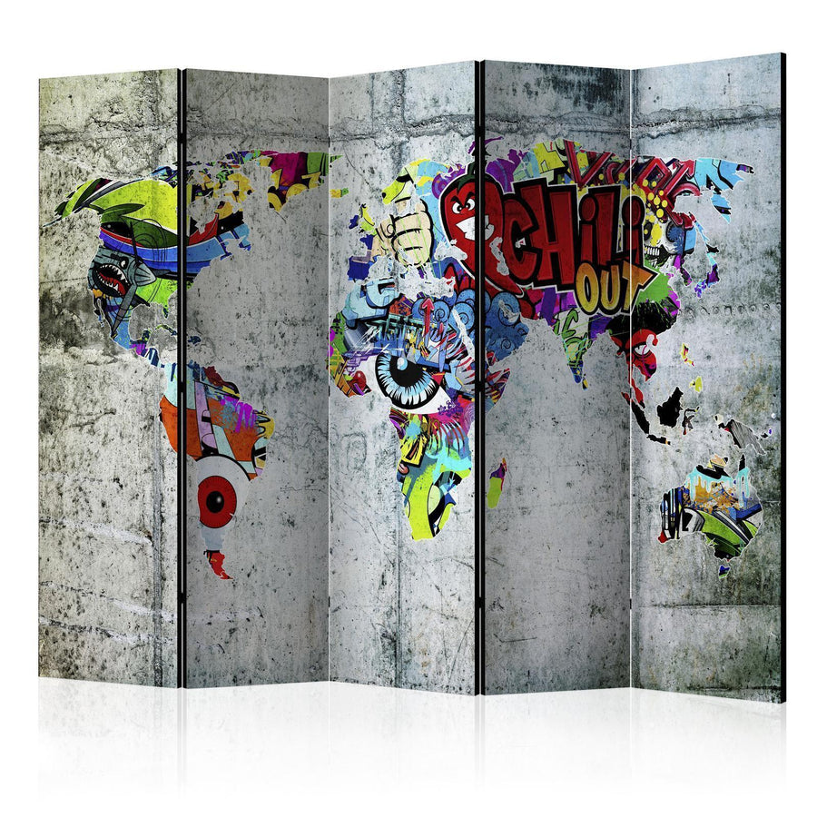 Paravent - Graffiti World Artgeist