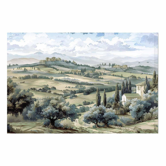 Poster - Landscape with Sunny Green Fields