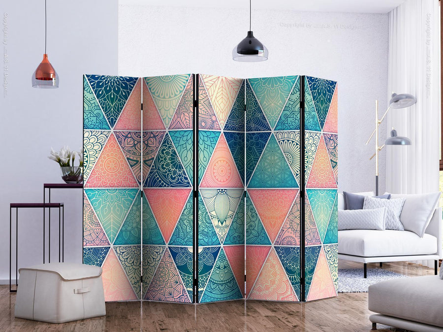 Paravent - Oriental Triangles II Artgeist