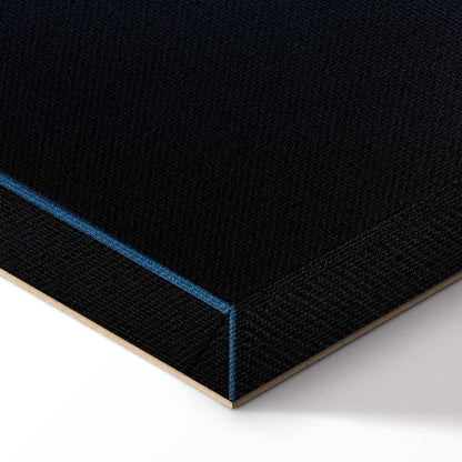 Leinwandbild - Animated Scenery: The Sun Battling with Clouds