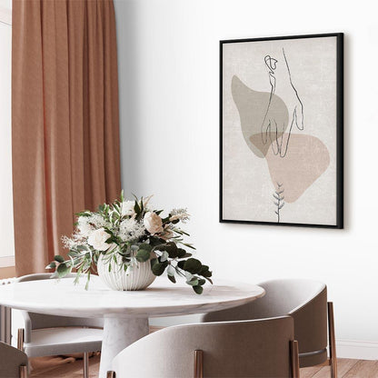 Leinwandbild - Delicate Touch (1 Part) Vertical