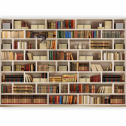 Fototapete - Home library Artgeist