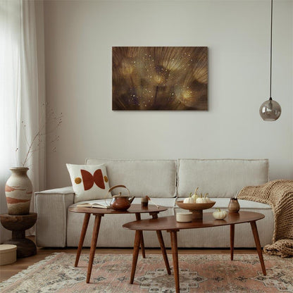 Leinwandbild - Golden Dandelions (1 Part) Wide