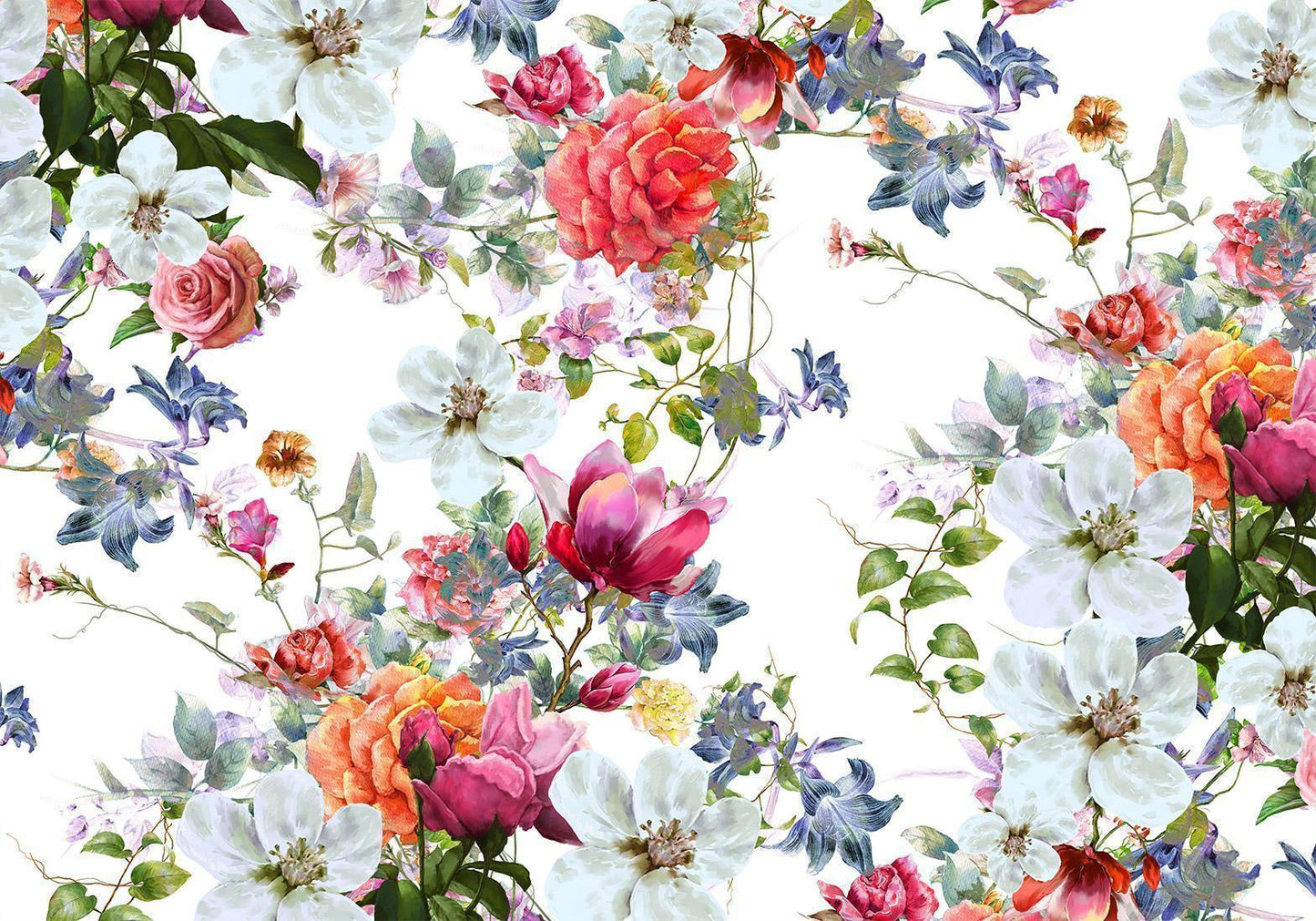 Fototapete - Multi-Colored Bouquets Artgeist