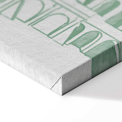 Leinwandbild - Rome in Watercolours (1 Part) Vertical