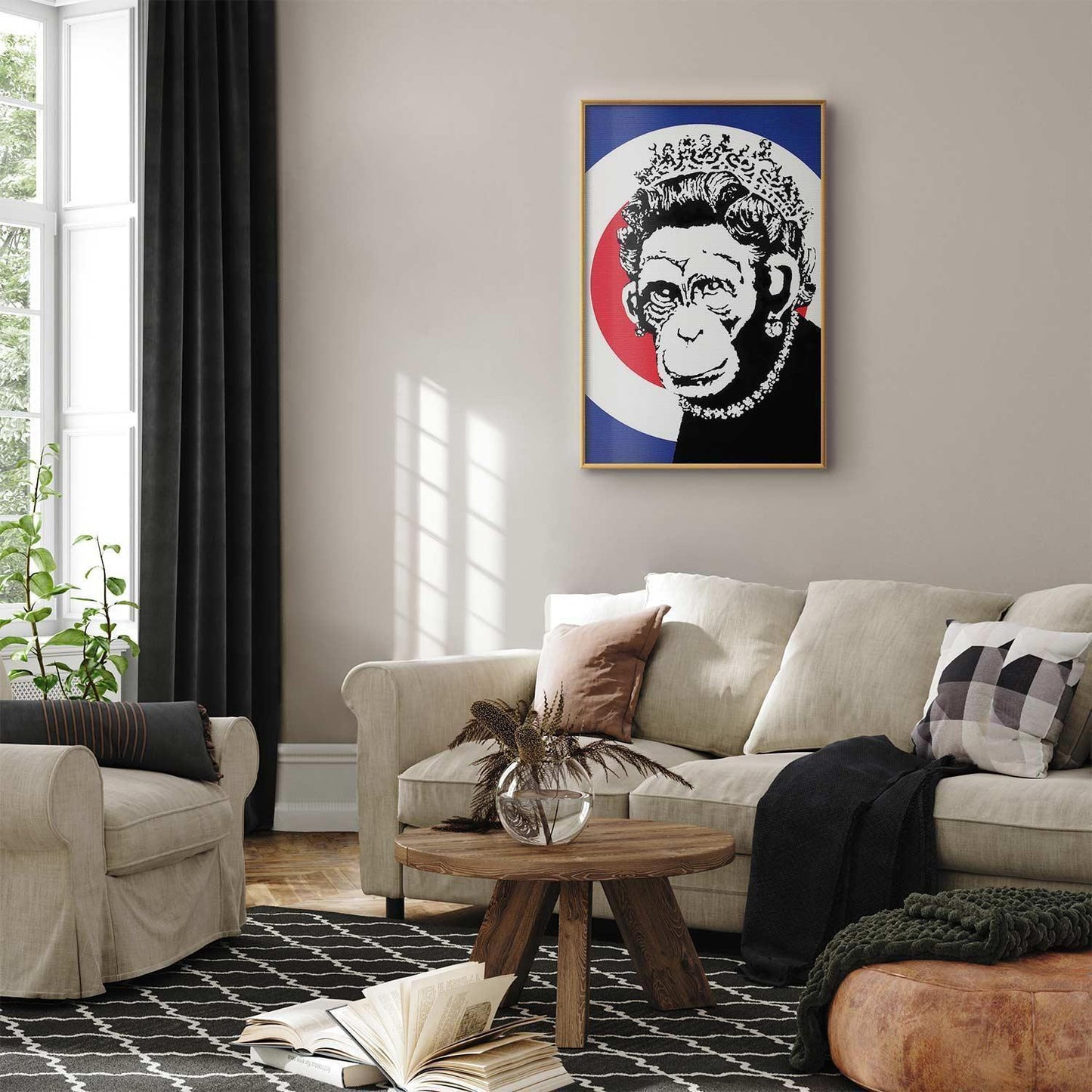Poster - Monkey Queen Artgeist