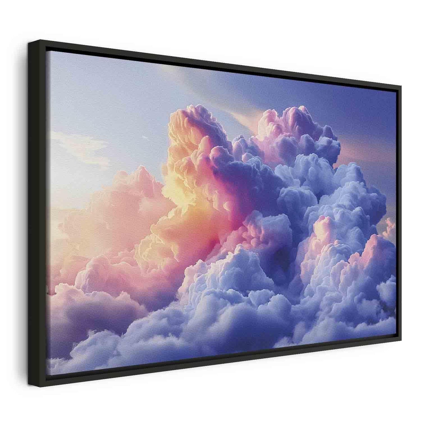 Leinwandbild - Clouds Like Painted: Artistic Brushes of Dawn Painting the Sky Artgeist