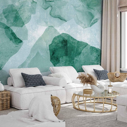 Fototapete - Spring Terrazzo - Third Variant in modern living room decor.