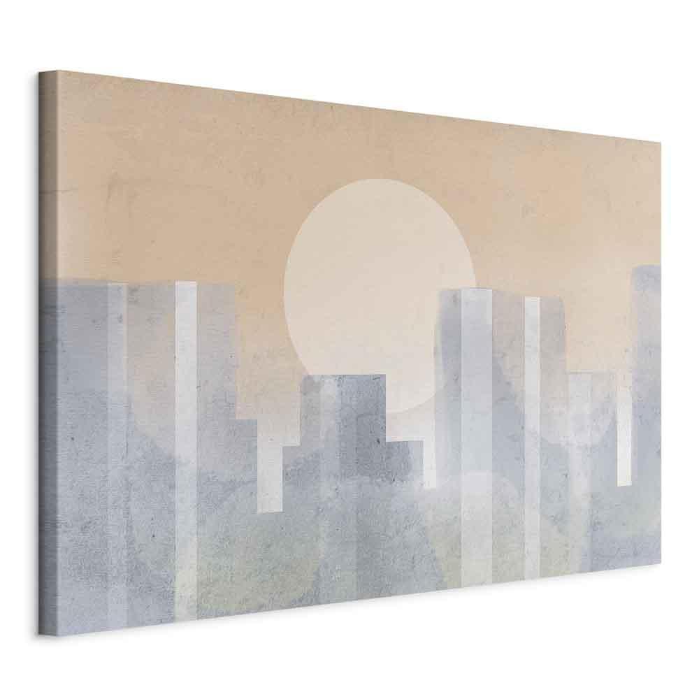 Leinwandbild - Modern City (1 Part) Wide - Second Variant