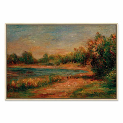 Leinwandbild - Pierre-Auguste Renoir – Paysage à Guernesey