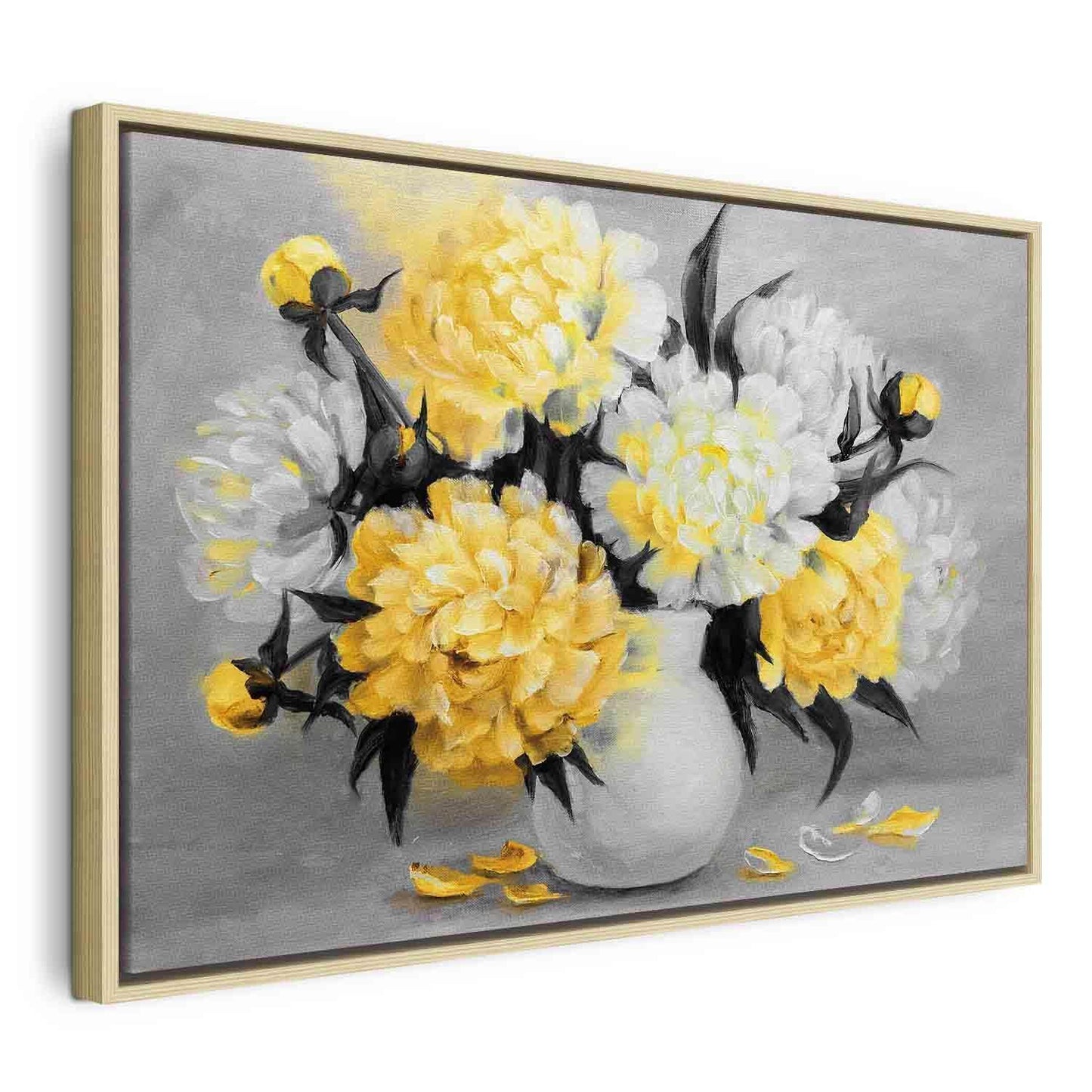 Leinwandbild - Fragrant Colours (1 Part) Wide Yellow Artgeist