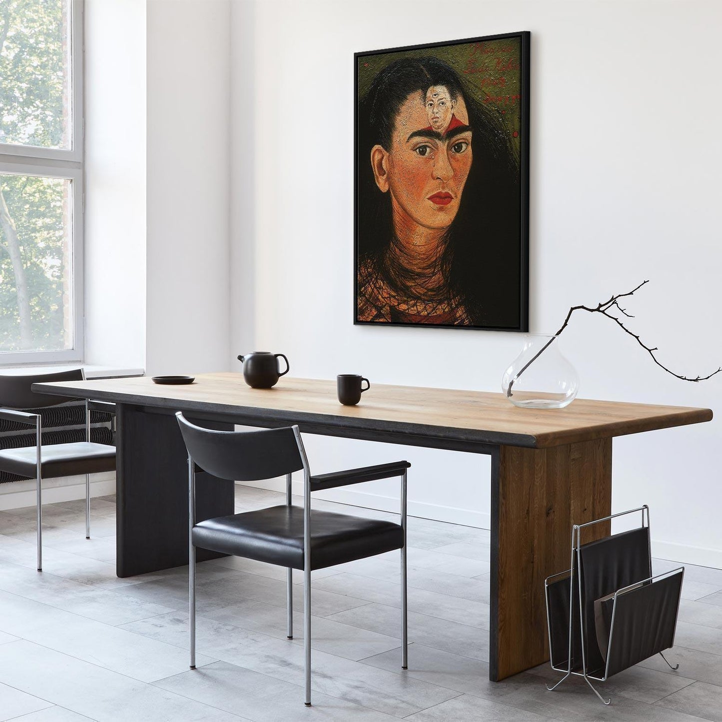 Leinwandbild - Frida Kahlo – Diego and I