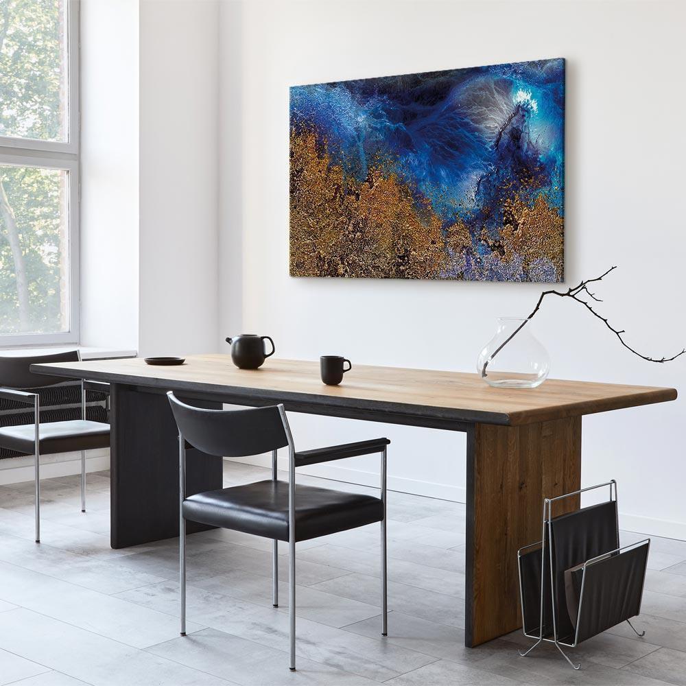 Leinwandbild - Gold of the Ocean (1 Part) Wide