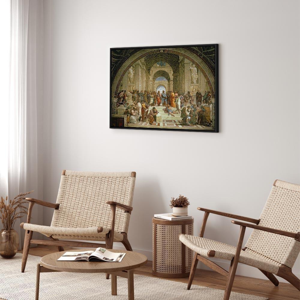 Leinwandbild - Raphael – The School of Athens