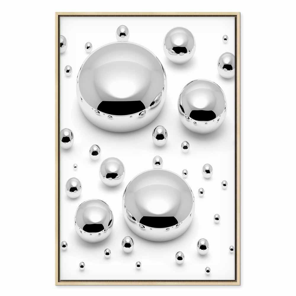 Leinwandbild - Enchanted in the Frost (1 Part) Vertical