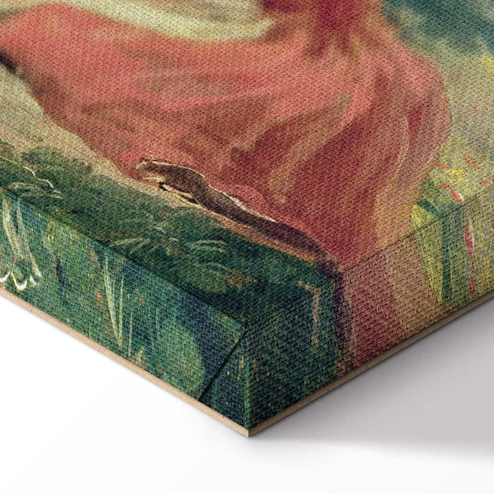 Leinwandbild - Francisco Goya – Spring or the Flower Seller