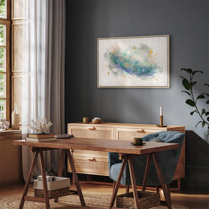 Leinwandbild - Blue Adventure (1 Part) Wide