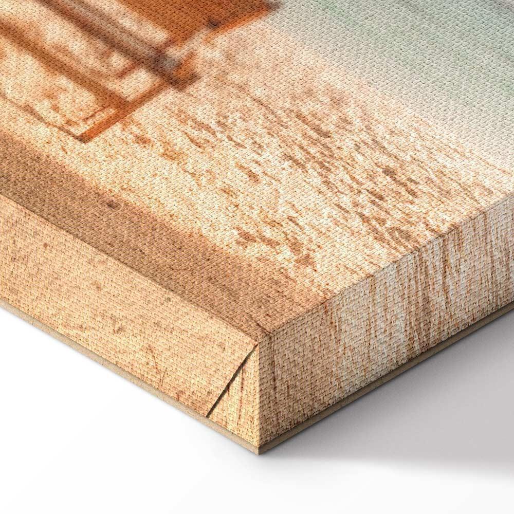 Leinwandbild - Palm Umbrella (1 Part) Vertical