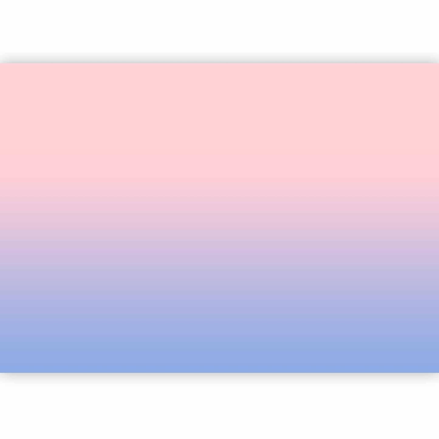 Fototapete - Pink Dawn - Gradient Background from Pink to Cool Blue