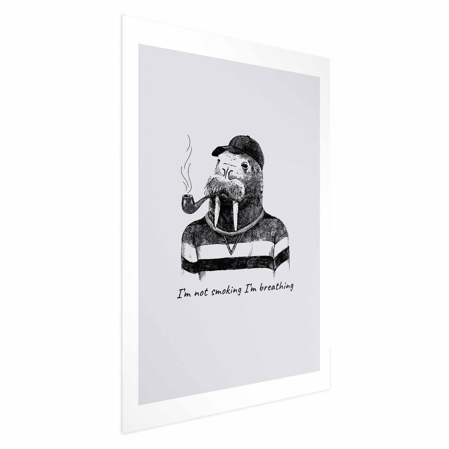 Poster - I'm Not Smoking I'm Breathing