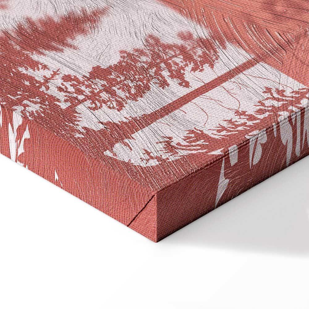 Leinwandbild - Landscape at Sunset (1 Part) Wide