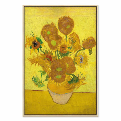 Leinwandbild - Vincent van Gogh – Still Life: Vase With Fifteen Sunflowers