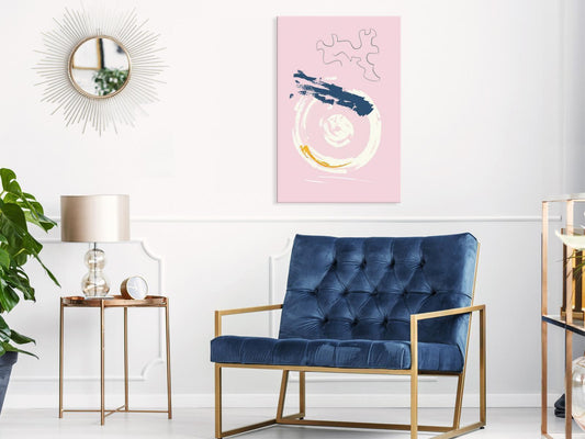 wandbild - Pink Accent