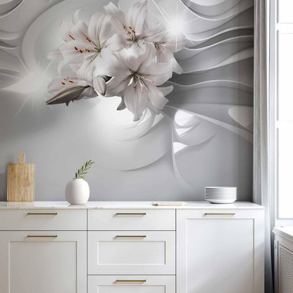 Fototapete - Lilies in the Tunnel