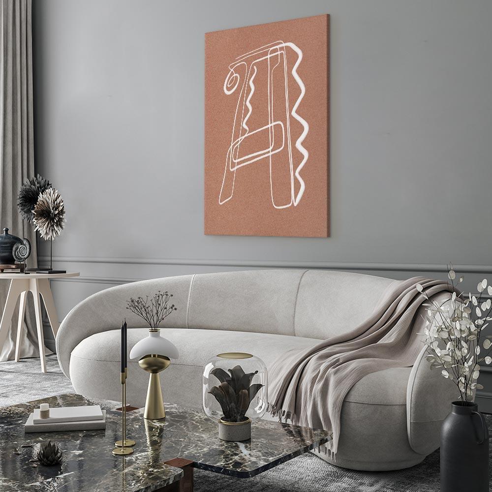 Leinwandbild - Stylish A (1 Part) Vertical