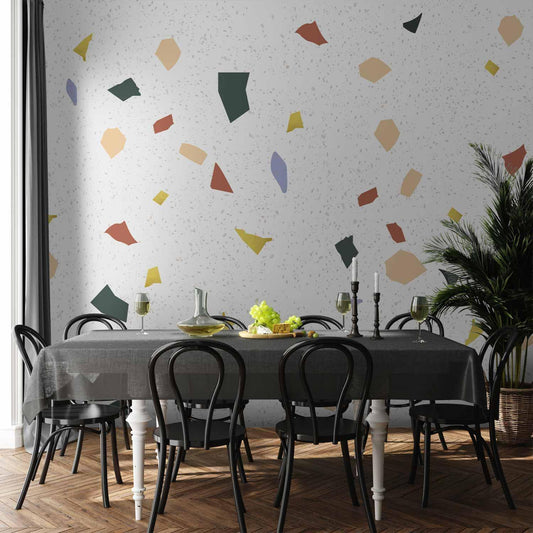 Fototapete - Subtle Terrazzo Pattern Artgeist