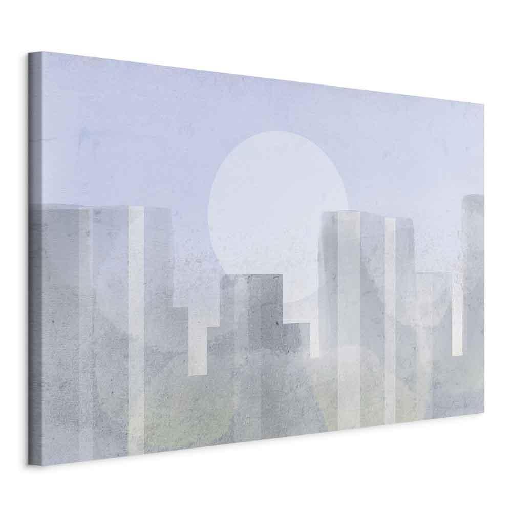 Leinwandbild - Modern City (1 Part) Wide - First Variant