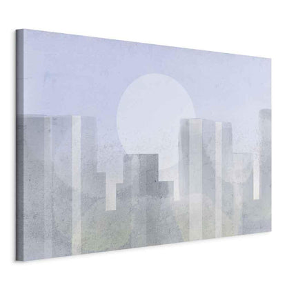 Leinwandbild - Modern City (1 Part) Wide - First Variant