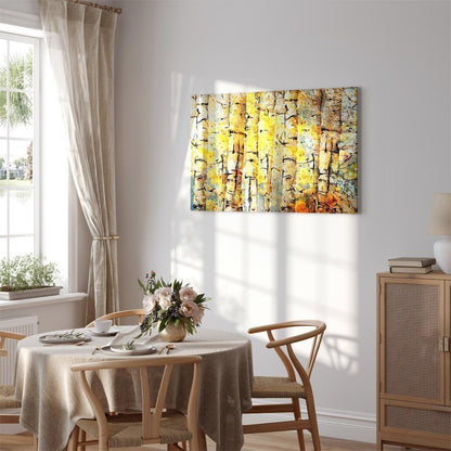 Leinwandbild - Summer Colors of the Forest (1 Part) Wide