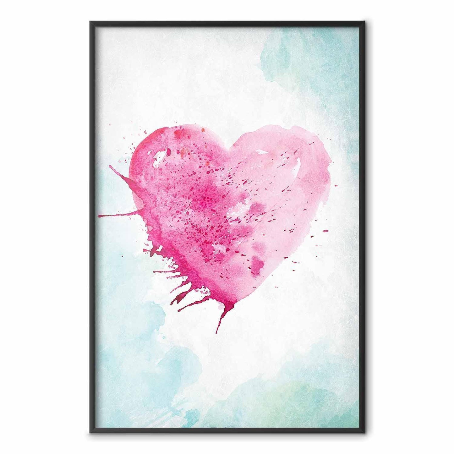 Poster - Watercolor Heart